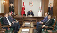 Adalet Bakanlığı Müfettişlerinden Vali Şimşek'e Ziyaret