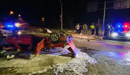 Tokat-Sivas Yolunda Tır ile Tofaş Çarpıştı: