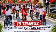 Sivas'ta 15 Temmuz Şehitleri İçin Pedallar Çevrilecek