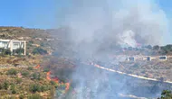Bodrum'da Korkutan Yangın! Alevler Hızla Yayılıyor: Ekipler Seferber...