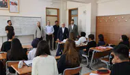 Vali Yılmaz Şimşek'ten Bilişim Lisesine Ziyaret