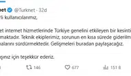 TürkNet’ten Türkiye Geneli Kesinti Açıklaması: Sorun İçin Çalışmalar Sürüyor