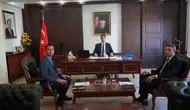 Kangal'da Kurum Temsilcilerinden Kaymakam Yıldırım'a Ziyaret