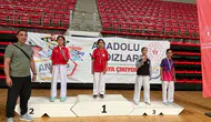 Sivaslı Karateci Yağmur Nisa Barkıl Anadolu Şampiyonu Oldu
