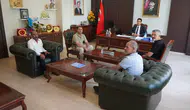 Kangal Mahalle ve Köy Muhtarlarından Kaymakam Yıldırım'a Hayırlı Olsun Ziyareti