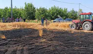 Sivas'ta Ekili Tarla Alevlere Teslim Oldu!
