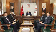 Kangal Kaymakamı Yıldırım, Vali Şimşek'i Ziyaret Etti