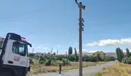 Şarkışla'da Korku Dolu Anlar! Fırtına Ağacı Devirdi, Alevler Yüksel