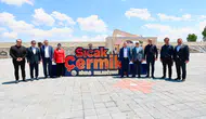 Vali Şimşek ve Protokol Üyeleri Sıcak Çermik’teki Yatırımları Yerinde İnceledi!
