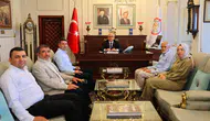 Sivas Valisi Yılmaz Şimşek'e Nezaket Ziyaretleri