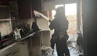 Mardin'de 7 Katlı Binada Korku Dolu Anlar! Alevler Son Katı Sardı...