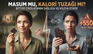 Masum mu, Kalori Tuzağı mı? Bitter Çikolatanın Sağlığa ve Kiloya Etkisi