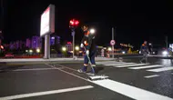 Sivas'ta Yol Çizgi Çalışmaları Gece Mesaisiyle Sürüyor