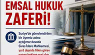 Sivas İdare Mahkemesi’nden Emsal Karar! Yurt Dışında Görev Yapan Hekime Harcırah Ödenecek!