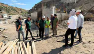 DSİ Bölge Müdürü Aslan, Hafik Koç Regülatörü İnşaatında İncelemelerde Bulundu