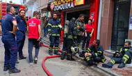 İzmit’te İş Yerinde Korkutan Yangın: Tadilattaki Atıklar Alev Aldı!