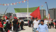 Şanlıurfa’da Filistin Konvoyuna Coşkulu Karşılama: Yüzlerce Kişi Sokağa Çıktı