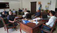 Kangal'da Kaymakam Yıldırım'a Ziyaret ve GES Projesi Bilgilendirmesi