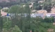 KOYULHİSAR-SUŞEHRİ YOLU SEL VE HEYELAN NEDENİYLE KAPANDI