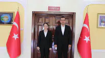 Hafik Kaymakamı Funda Hamza Çaldağı’na Ziyaret