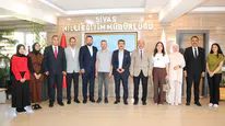 Sivas’ta Millî Eğitim Müdürü Fatih Erdoğan’a Ziyaretler