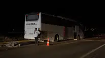 Sivas’ta Yolcu Otobüsü ile Otomobil Çarpıştı