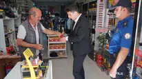 Kangal Kaymakamı Yıldırım’dan Esnaf ve Emniyet Ziyaretleri