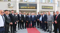 Sivas Valisi Şimşek’ten Gemerek Belediye Başkanı Çelikten’e Ziyaret