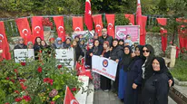 Sivas’tan Eren Bülbül’ün Annesine Vefa Ziyareti