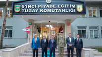 Sivas'ta Tuğgeneral Mehmet Coşar'a Hayırlı Olsun Ziyareti