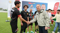 Sivas Gücü Belediyespor ile Filistinli Öğrenciler Dostluk Maçında Buluştu
