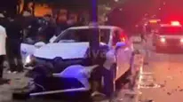Sivas’ta Kontrolden Çıkan Araç Aydınlatma Direğine Çarptı!