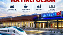 Sivas’ta 75 Milyon TL’lik Yeni YHT Garı Hizmete Hazır