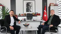 Başkan Adem Uzun’dan MHP Merkez İlçe Başkanı Yalçındağ’a Ziyaret