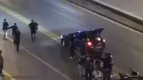 Sivas’ta Gece Saatlerinde Motosiklet Kazası! Sürücü Yaralandı