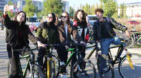 Sivas Sokaklarında Bisiklet Coşkusu! Yüzlerce Kişi Pedal Çevirdi