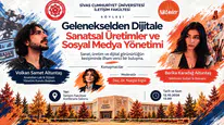 Sivas Cumhuriyet Üniversitesi’nde Sanat ve Dijital Medya Söyleşisi