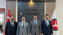 Diyanet İşleri Başkanlığı Yetkililerinden Koyulhisar Kaymakamı Yıldız’a Ziyaret