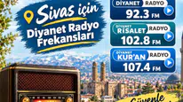 Sivas’ta Diyanet Radyo Frekansları Açıklandı