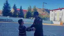 Sivas’ta Özel Öğrenci Alparslan’ın Jandarma Hayali Gerçek Oldu