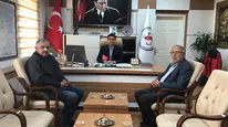 Altınyayla’da Kaymakam Ahmet Baz’a Ziyaret
