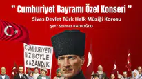 Sivas’ta Cumhuriyet Bayramı Özel Konseri Düzenlenecek