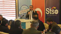 Mustafa Eken Yıldızeli’nde STSO Üyeleriyle Buluştu