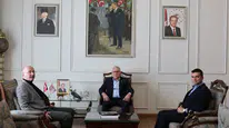 Sivas Valisi Yılmaz Şimşek, DMO Genel Müdürü Şinasi Candan’ı Kabul Etti