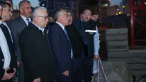 Sivas İl Emniyet Müdürlüğü Ek Hizmet Binası İnşaatında İnceleme