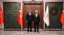 İmranlı Kaymakamı Gökbunar’dan Ümraniye Kaymakamı Çelik’e Ziyaret