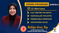 Meclis Çalışmaları Bitti! Rukiye Toy Sivas’a Geliyor!