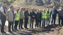Hafik Koç Regülatörü İnşaatında İnceleme Yapıldı