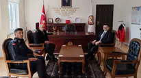 Sivas İl Jandarma Komutanı Taşkın’dan İmranlı Kaymakamlığına Ziyaret