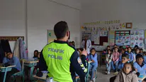 Minik Öğrencilere Trafik Bilinci Aşılandı